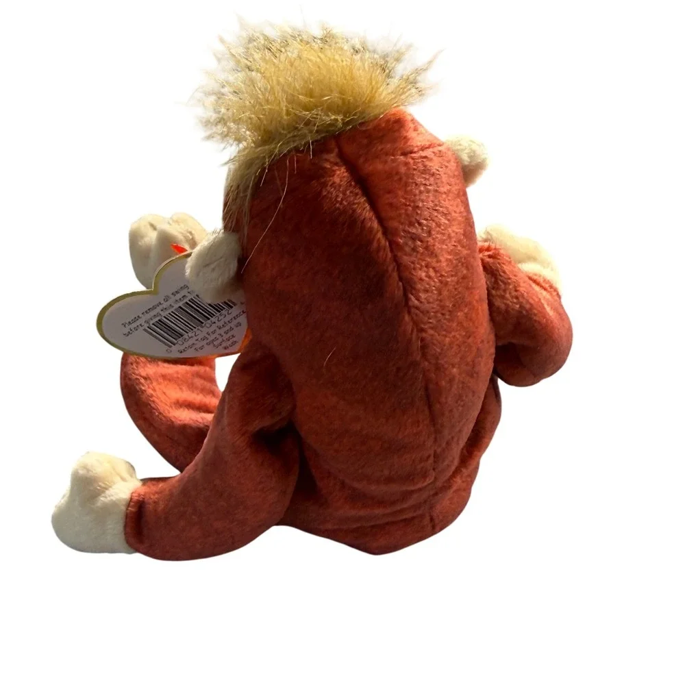 Ty Beanie Baby Schweetheart the Orangutan Red Monkey Plush Vintage 1999
